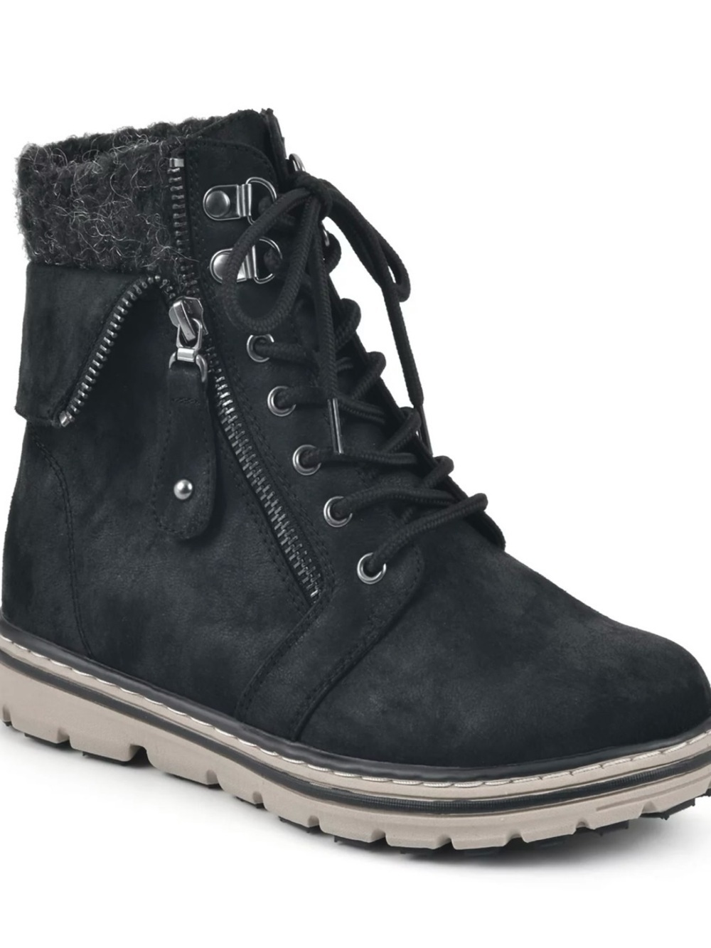 New Cliffs by White Mountain
Women's Kaylee Lace-Up Boots 6.5